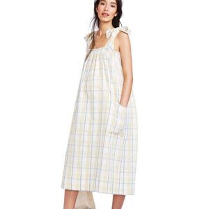 Hatch Maternity THE ALEXIA DRESS Sunflower Cotton Size 0 (XS/0-2)